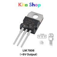 Voltage Regulator (LM7806 : +6V Output)