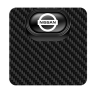 GTIOATO Car Floor Mat Fixed Sticker Carbon Fiber Anti Slip Sticker Car Accessories For Nissan Note GTR Qashqai Serena NV350 Kicks Sylphy NV200 X Trail Teana Elgrand