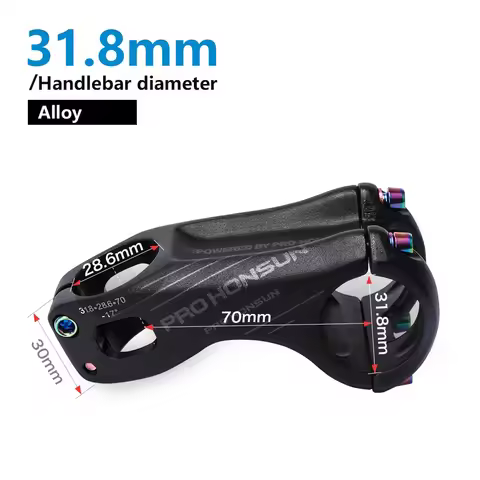 Mountain Bike Stem Folding Bike Stem 3D Forged Alloy CNC Negative 17 Degree Bike Stem Road Bike Stem