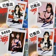 會場限定 TRE 2024 Taipei Red Expo 女星 親筆簽名 拍立得 明里紬 偶像明星 直筆 即影即有相