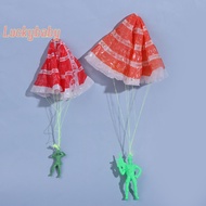 [LuckybabyS] 5PCS Idea Unique Boy Girl Gift Parachute Props Tangle Free Throwing Outdoor Children Flying Toys Christmas Stocking Stuffers new