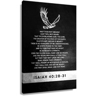 Isaiah 40 28 31 Bible Verse Poster for Bedroom Wall Decoration Art Paintings Contemporary Prints on 