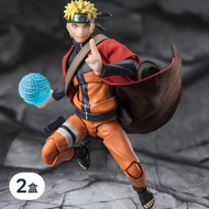 BANDAI 火影忍者可動公仔 漩渦鳴人六道仙人模式 16cm 4歲以上適用