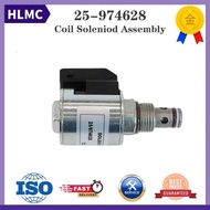 12V Solenoid Coil 25-974628 25974628 For JCB Solenoid Valve 2DX 3CX 4CX Parts Diesel Engine Solenoid