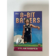 2025-26 Topps NBA Basketball DYLAN HARPER 8-Bit Ballers Rookie RC Spurs 32