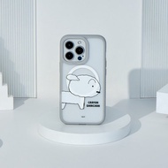 蠟筆小新野原小白極光霧透MagSafe iPhone手機殼