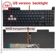 US Backlight Keyboard for ASUS TUF Gaming F15  FX507ZR FA507 FA507R FX707 FX517 GA507 Replacement Ke