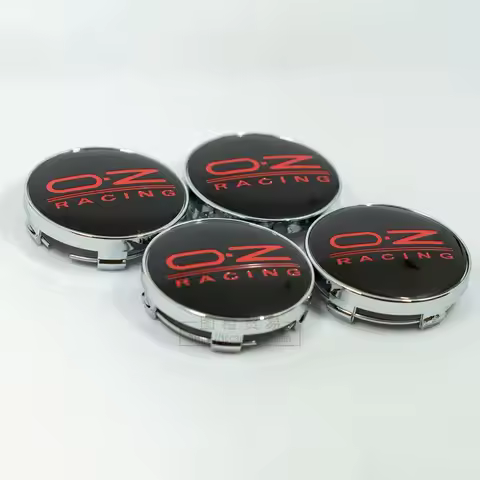 Wheel Center Caps OZ Racing 4PCS/lot 14 COLORS 60MM OZ Racing Car Wheel Center Hub Caps Car Emblem B