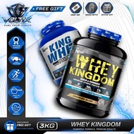 King Whey Protein Hydro Whey 5lbs / 8lbs – Original Germany Whey Protein | 100% Authentic | Halal Pr