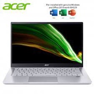 Acer Swift 3 SF314-43-R5AD 14'' FHD Laptop Pure Silver ( Ryzen 5 5500U, 8GB, 512GB SSD, ATI, W10, HS )