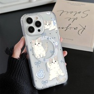 Cute Flower Cat Case BENING Vivo Y05 V70 Fe Y21D V60 Lite Iqoo Z10 Lite Z10R 5G Y400 Y19S Pro Y30I Y
