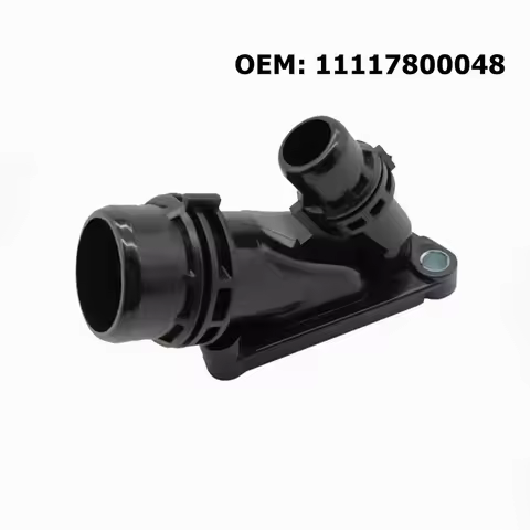 11117800048 Car Engine Coolant Thermostat Water Flange for BMW E81 E90 E60 F10 N47 N47s N57 N57S Coo
