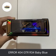 Error 404 Nissan Skyline GTR R34 Baby Blue - 404Error R34 Tom Jerry
