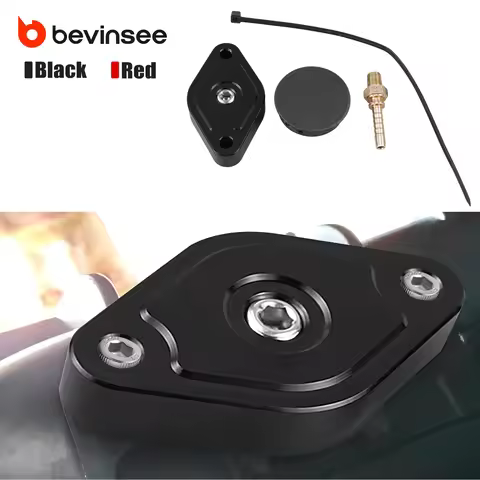 BEVINSEE Aluminum Sound Symposer Kit for Ford Focus Mk3 2.0 ST Turbo Ecoboost 2013-2018, Car Accesso