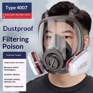 Gas Mask Full Face Mask 4007 Self-Absorbing Filter Type Harmful Gas Gas Mask Face Mask
