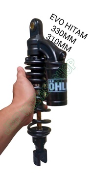 Shockbreaker ohlins klik samping aktif shock tabung atas 330mm 310mm PNP Beat Vario Mio Scoopy Xeon 