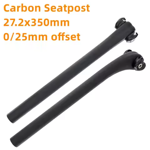 Carbon Road Seat Post 27.2x350mm For 7x7/7x9mm Carbon Rail Road Bike Seatpost Bicycle Saddle Tube 0/
