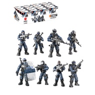 Building Blocks Flying Tiger Special Team All-Joint Minifigures Equipment Boy Gifts Assembling Educa