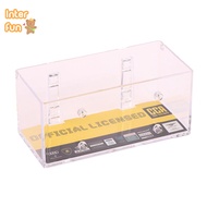 [InterfunS] Acrylic Display Case Fit For 1:64 Mini Size Dust Proof Clear Box Cabinet 1/64 Action Figures Display Box [NEW]
