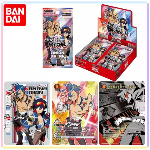 BANDAI New UNION ARENA Tengen Toppa Gurren Lagann Booster Pack UA56BT TCG Game Collection Card in St
