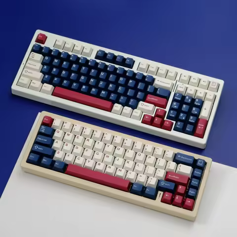 Aifei 126 Keys Keycaps ABS Double Shot Mechanical Heart Cherry Height for Mechanical Keyboard Anne P