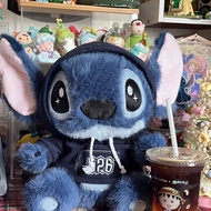 Stitch Plush Toy Interstellar Stitch Baby Doll Valentine's Day Plushie Overalls Hoodie