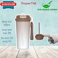 Harmony thermos bottle 500ml SUNHOUSE KS-TU500HB - ideal choice for modern life