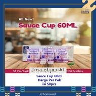 Sauce Cup 60ml Sauce Cup 60ml Sauce Container/ Sauce Cup 60ml
