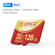 ORICO High Speed Micro SD Memory Card Mini A1 TF Card 64GB 100MB/s Class10 U3 for Phone PC(F3)