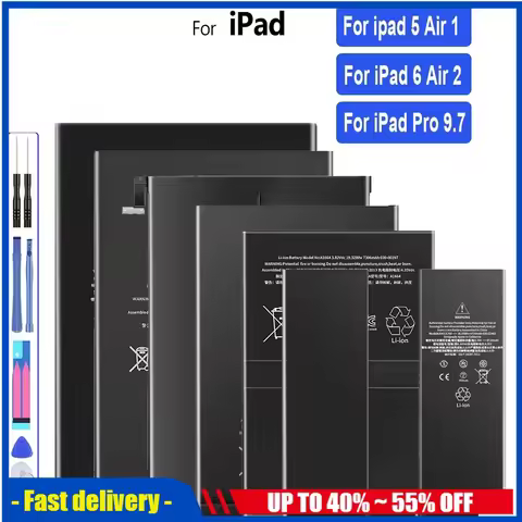 A1484 A1547 A1664 High Capacity Tablet Battery For iPad 5 6 Air Air2 Pro 9.7 A1474 A1475 A1566 A1567