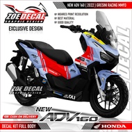 Latest Adv 160 2022 Full Body Sticker Decal Honda Adv 160 Gresini Racing Sticker