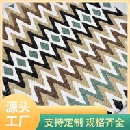 ST/📍QG4DChenille Jacquard Sofa Fabric Sofa Cover Maple Leaf Chinese Western Style Wooden Sofa Sofa Cover CushionDIY KWXK