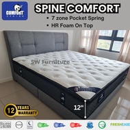 Comfort Spring Spine Comfort 7 zone Pocket Spring Mattress