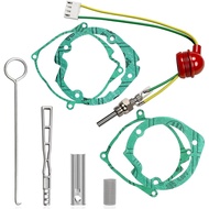 Diesel Heater Glow Plug Repair Kit, 12V/24V 5KW 8KW Parking Diesel Heater Glow Ignition Plug Kit wit