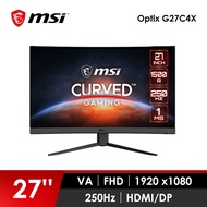 微星 MSI 27型 曲面電競螢幕 Optix G27C4X 250Hz
