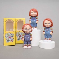 3pcs/set Ghost Baby Returns Mini Chucky Chucky Ghost Baby Doll PVC Cute Toy Model Doll