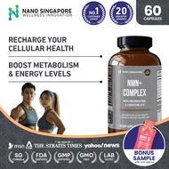 NMN+ Complex w/ Resveratrol & Coenzyme Q10 - Supports Cellular Health, Supports Healthy Metabolism