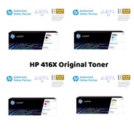 Genuine HP 416X High Yield Original LaserJet Toner Cartridge Black Cyan Yellow Magnet W2040X W2041X 