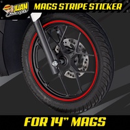 Mags Stripe Sticker Decal