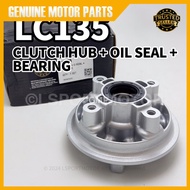 YAMAHA LC135 V1 CLUTCH HUB + OIL SEAL + BEARING LC 135 V1 4S SPROCKET HUB SPOKET