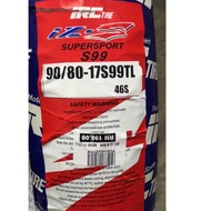 2025 IRC Tyre IZ-S Supersport S99 90/80-17 46S TL Year 2025