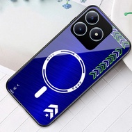 HP Realme C63 Glass Softcase - Realme C63 Phone Case - Phone Case - Cool Case - Casing Cover - (U630