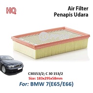 Leppon BMW 7 (E65/ E66) Air Filter Penapis Udara C30153/2 ; C 30 153/2