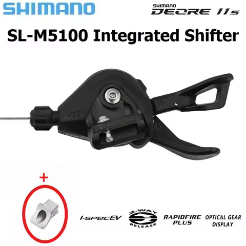 SHIMANO DEORE SL-M5100 2x11 Speed Shifter SL-M5100-IR Right Shift Lever Original Parts
