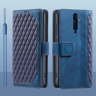 For OPPO Reno2 F Case Leather Wallet Phone Case for OPPO Reno2 Z Case Reno 2 2F 2Z Cover Flip Coque Fundas