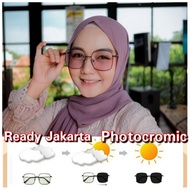 Frame Kacamata Photocromic ( Normal ) | Kacamata Wanita 9691 |