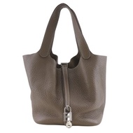 【日本直送】愛馬仕 HERMES Picotin Lock MM 手提包 Taurillon Clemence 牛皮 C 壓印 女仕【二手品】