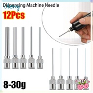 CHERRY 12Pcs Industrial Glue Injection Needle, Metal Blunt Tip Dispensing|Needle,  25mm Stainless St