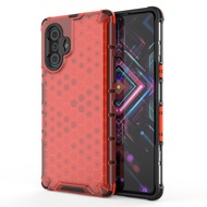 Xiaomi Redmi K40 Gaming Case RUILEAN Honeycomb Box PC + TPU Translucent Case Cover for Xiaomi Redmi 