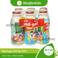 Chil Go RTD 6 x 130 ml / Susu Botol / Susu Cair Anak Siap Minum